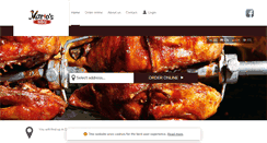 Desktop Screenshot of mariosbbq.com